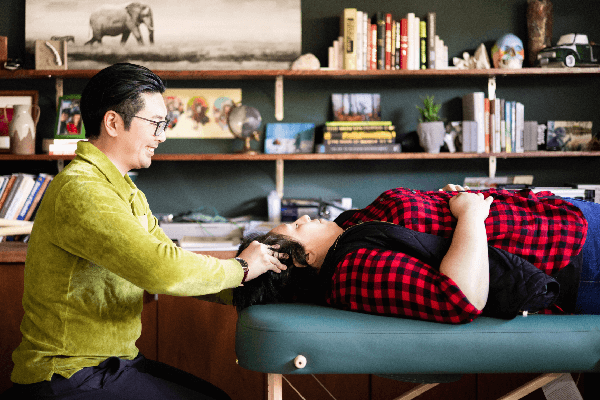 Isaac Therapy Head Massage
