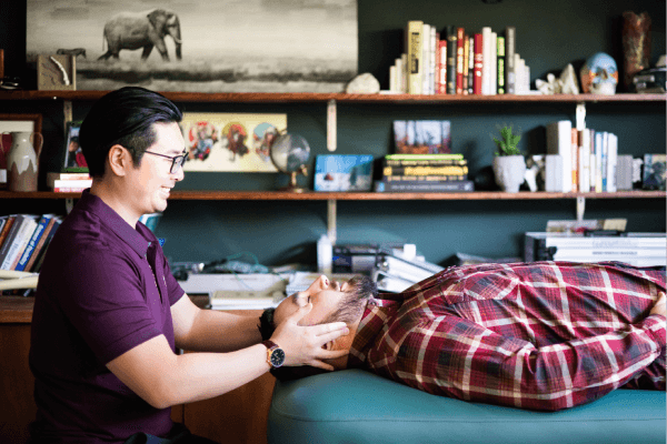 Isaac Therapy Head Massage